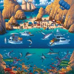 Deals 🔔 Dowdle Folk Art 500 Pieces Cabo San Lucas 🌟