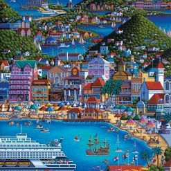 Best Pirce ⌛ Dowdle Folk Art 500 Pieces St. Maarten 🤩