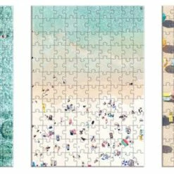 Best Sale 👏 Galison 120 Pieces Gray Malin The Beachside 3 In 1 Puzzle Set 🛒
