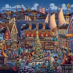 Buy 😍 Dowdle Folk Art 500 Pieces Kennebunkport 😀