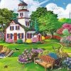 Hot Sale 🔥 Trefl 501 Pieces ☀️ Summer Haven Wooden Puzzle 🌟 -BEACH & OCEAN Puzzles Shop summerhaven501piecepuzzlewoodentrefl1